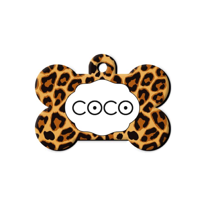 Leopar Desenli Kemik TFX TagsForever