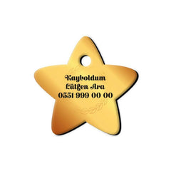 Altın Desenli Yıldız | Kedi Köpek İsimlik