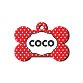 Kırmızı Yıldız Desenli Kemik TFX TagsForever