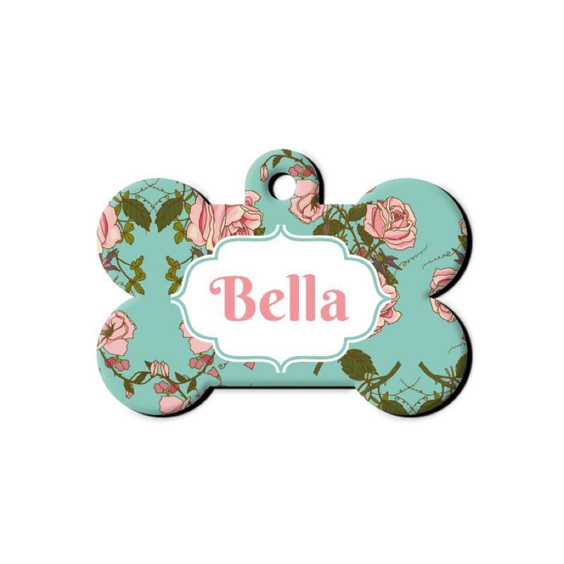 Gül Desenli Kemik TFX TagsForever