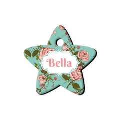 Gül Desenli Yıldız TFX TagsForever