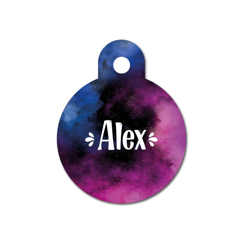 Nebula Yuvarlak | Kedi Köpek İsimlik - Evcil hayvanlar için mükemmel bir ürün.