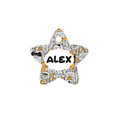 Kediler Desenli Yıldız | Kedi Köpek İsimlik - Evcil hayvanlar için mükemmel bir ürün.