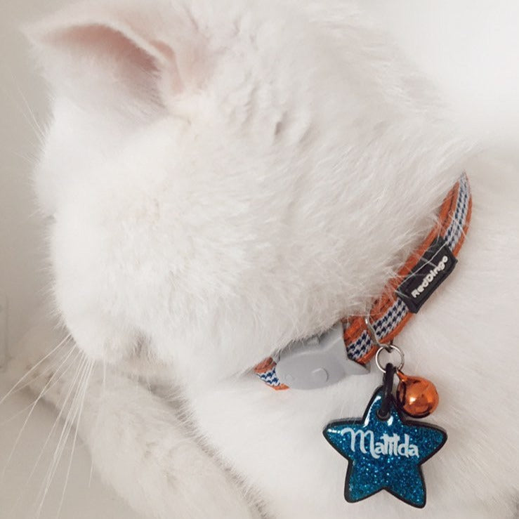 Mavi Glitter Yıldız | İsimlik