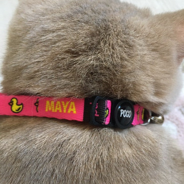 Pink Duck | Cat Collar