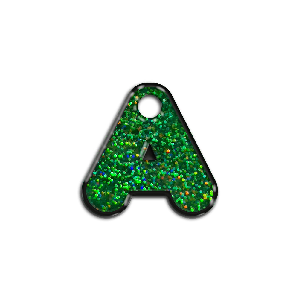 A Harfi Rounded Green Holo | ID Tag
