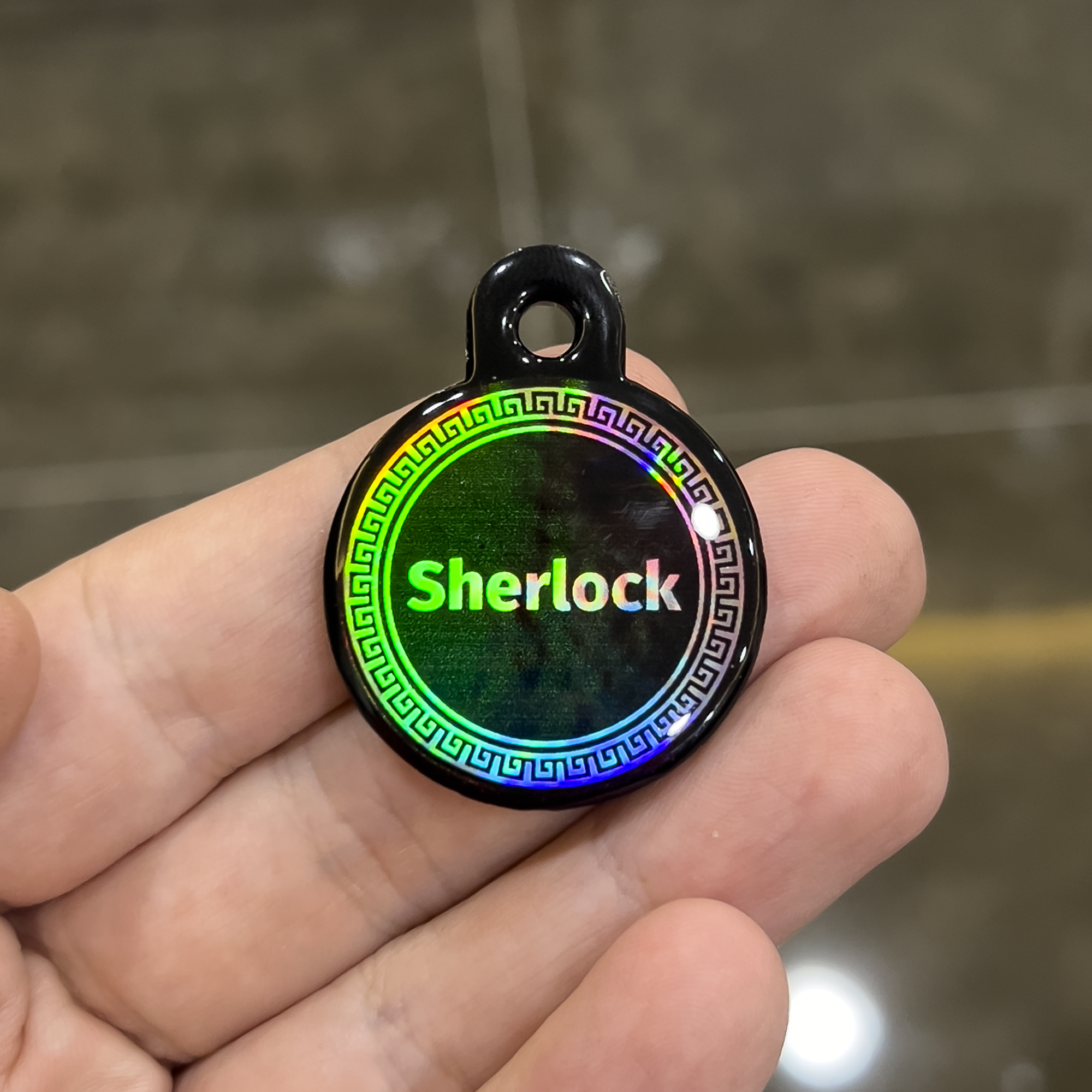 Antik Premium Holographic Seri | İsimlik - Evcil hayvanlar için mükemmel bir ürün.