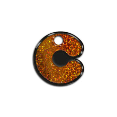 C Harfi Rounded Bakır Holo | ID Tag
