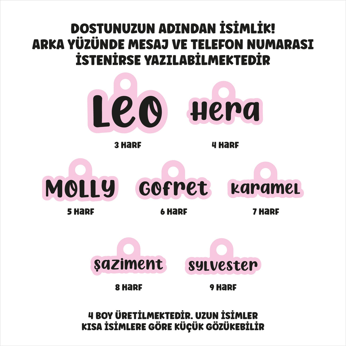 Candy | Ada Özel Tasarım Künye