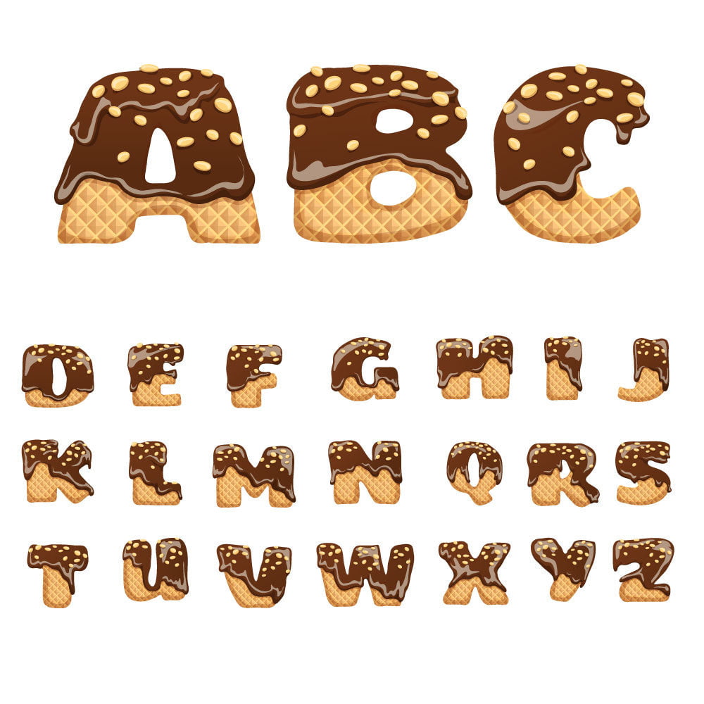 Gofret Harf Künyeler | Kedi Köpek İsimlik - Evcil hayvanlar için mükemmel bir ürün.