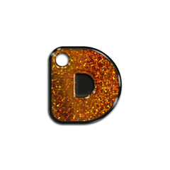 D Harfi Rounded Bakır Holo | ID Tag