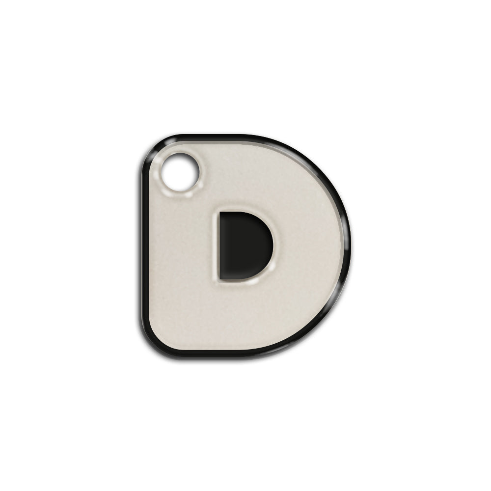 D Harfi Rounded Lumi | İsimlik