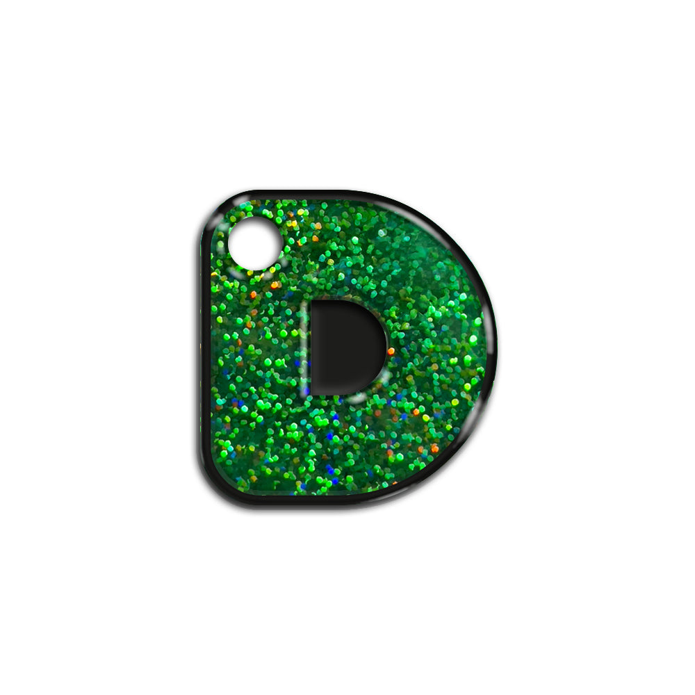 D Harfi Rounded Green Holo | ID Tag