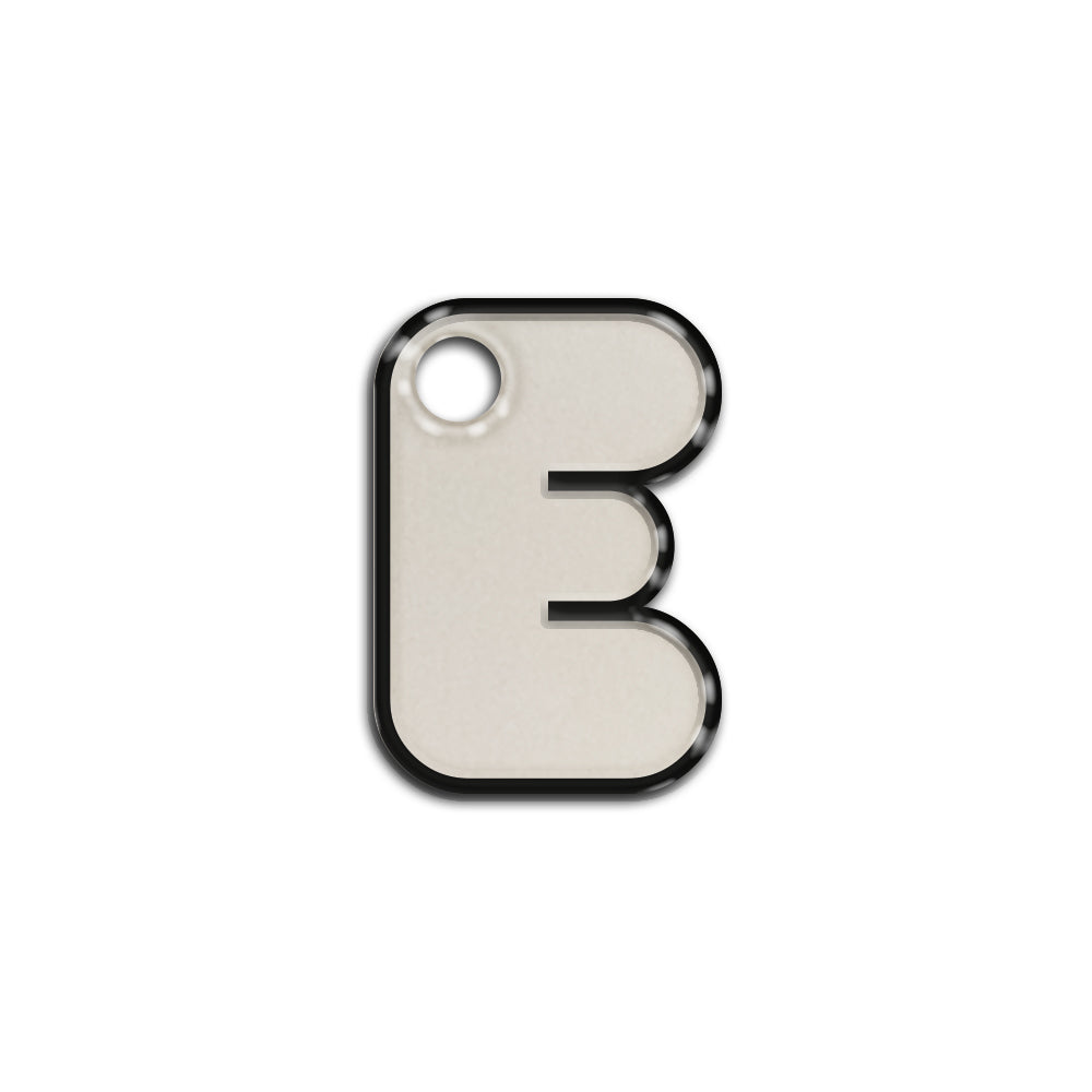 E Harfi Rounded Lumi | İsimlik