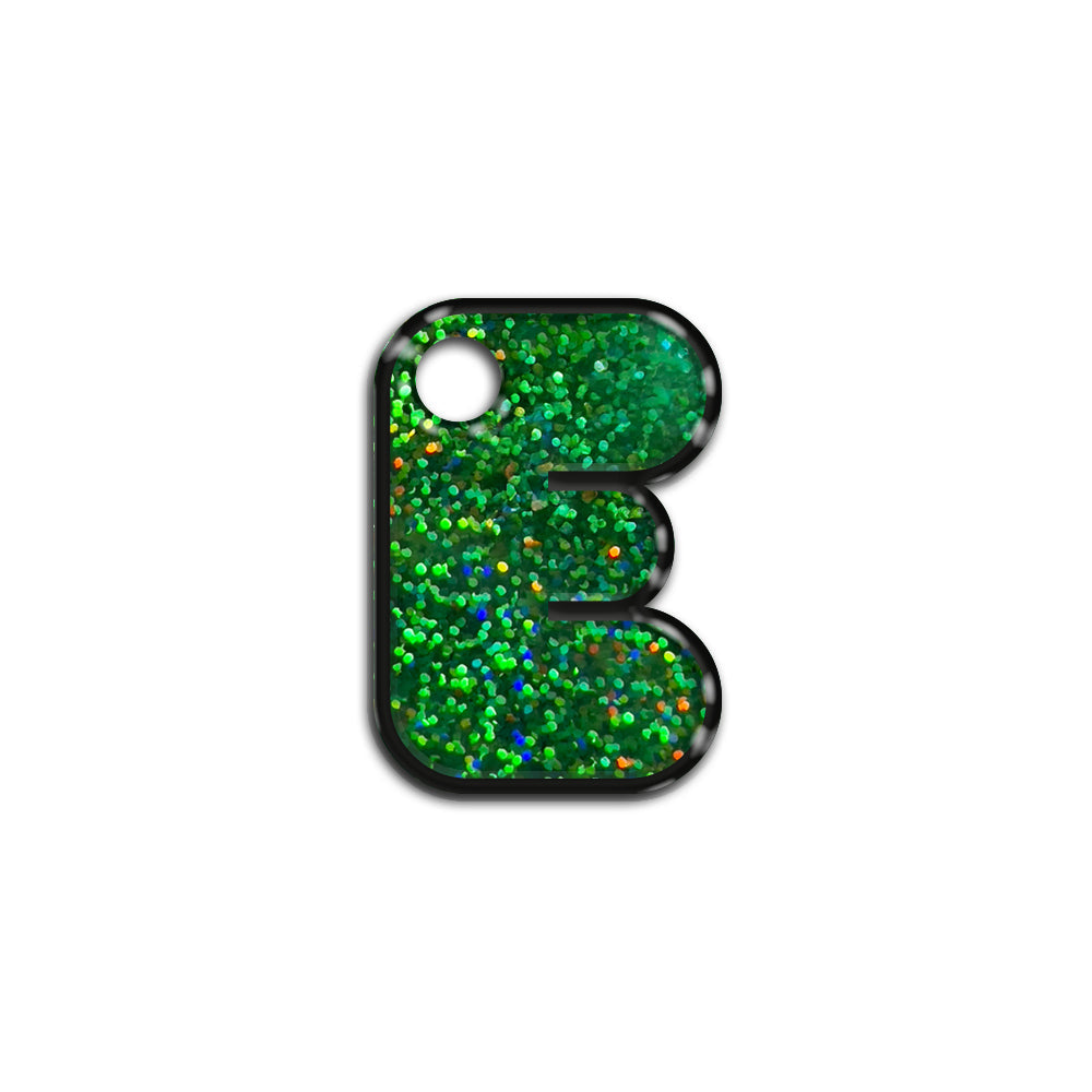 E Harfi Rounded Green Holo | ID Tag