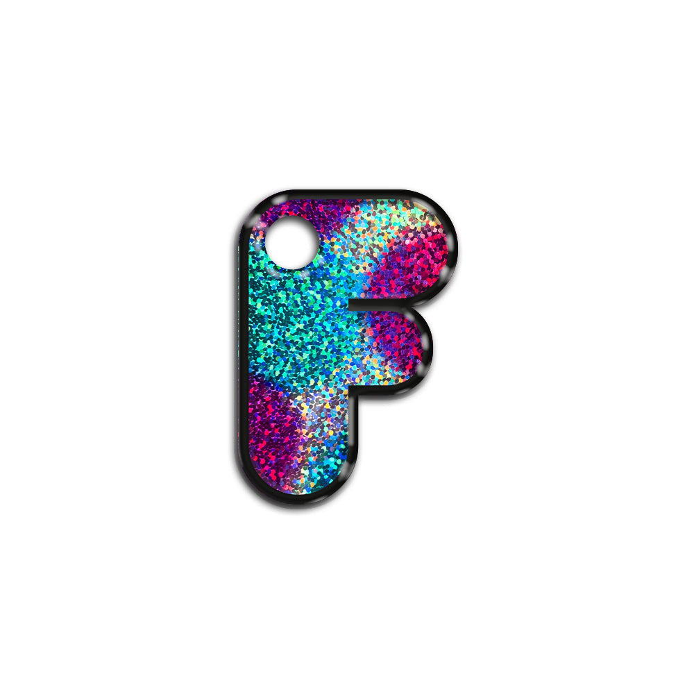 F Harfi Rounded Mermaid | İsimlik