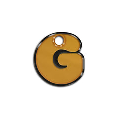 G Harfi Rounded Bal Metalik | ID Tag