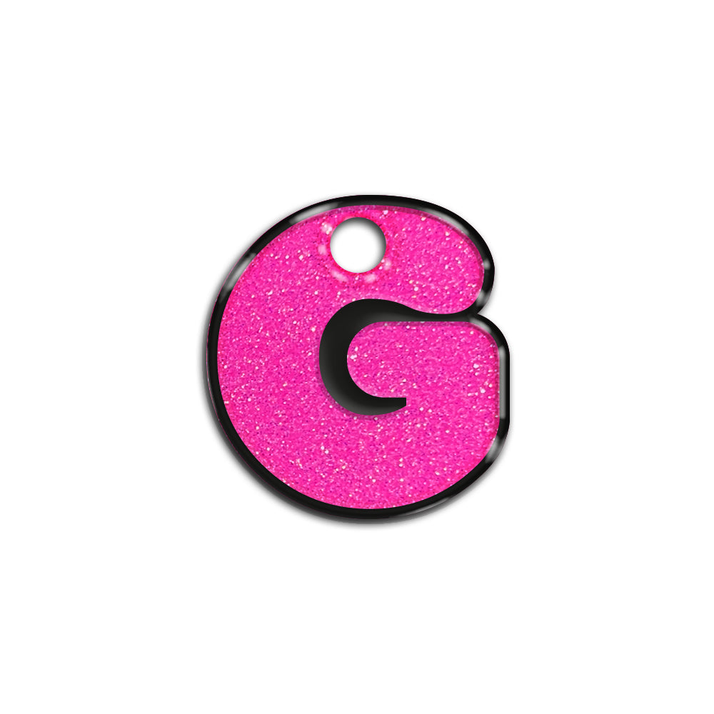 G Harfi Rounded Barbie Pink | İsimlik