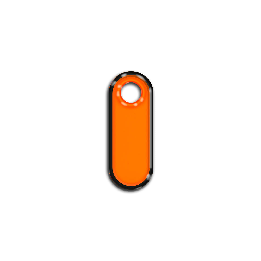 I Harfi Rounded Orange Neon | ID Tag