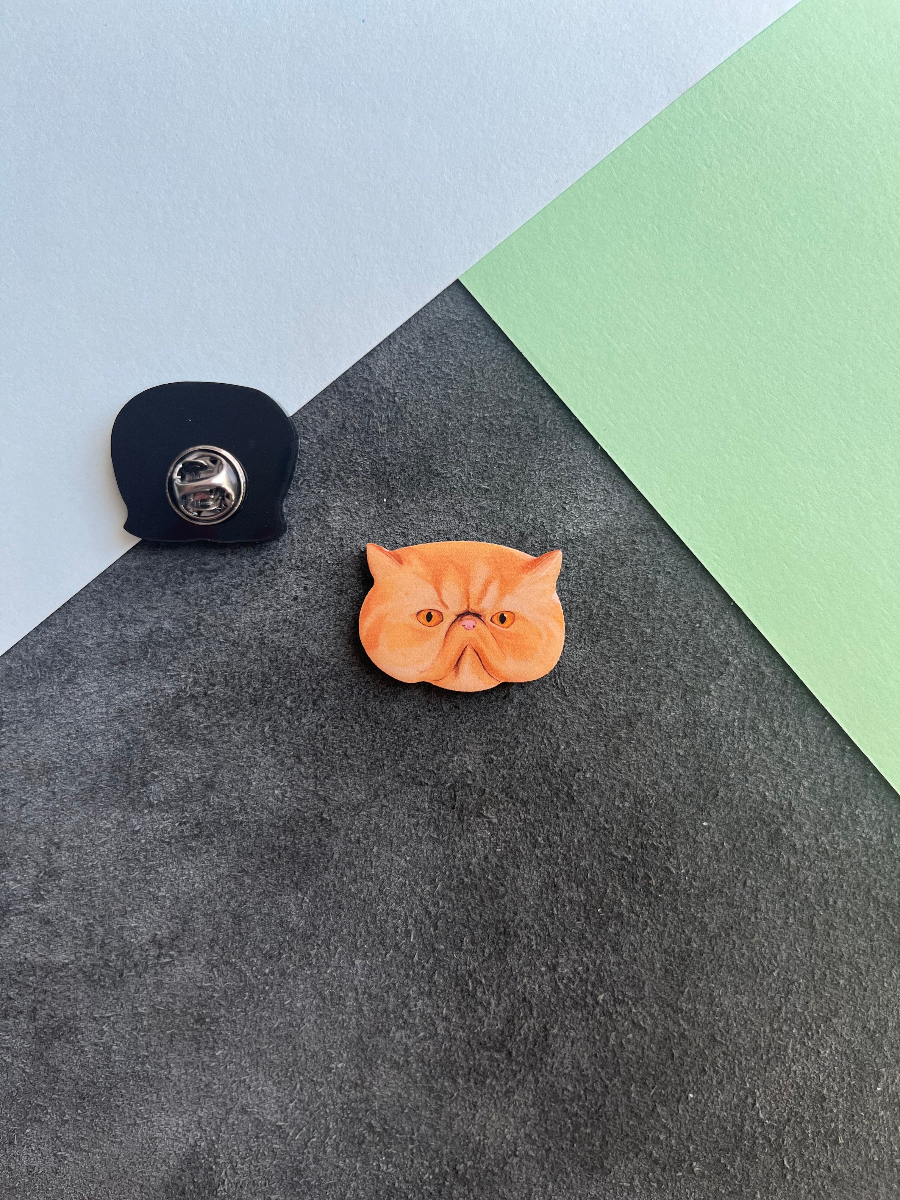 İran Kedisi | Yaka Rozeti - Evcil hayvanlar için mükemmel bir ürün.