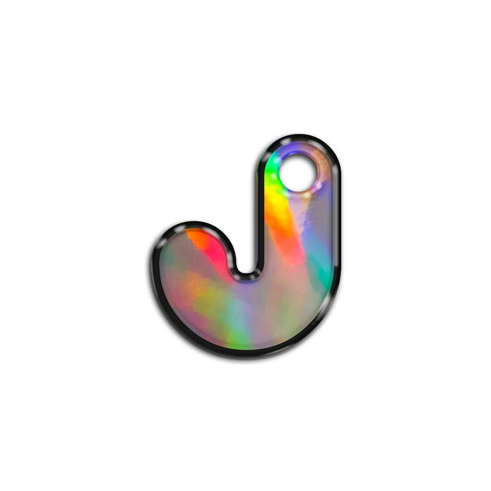 J Harfi Rounded Holographic | ID Tag