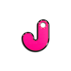 J Harfi Rounded Pink Neon | ID Tag