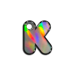 K Harfi Rounded Holographic | ID Tag