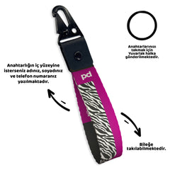 Zebra | Anahtarlık - Evcil hayvanlar için mükemmel bir ürün.