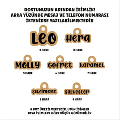 Kahverengi | Ada Özel Tasarım Künye