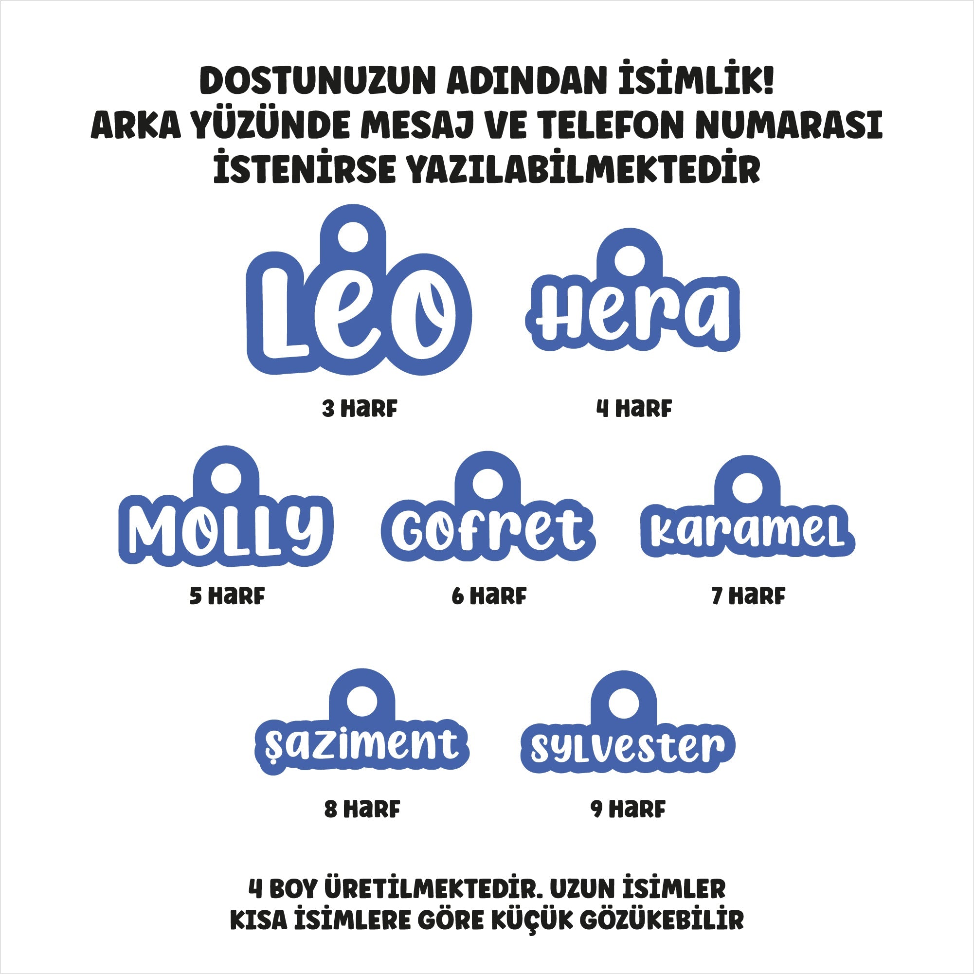 Kraliyet Mavisi | Ada Özel Tasarım Künye