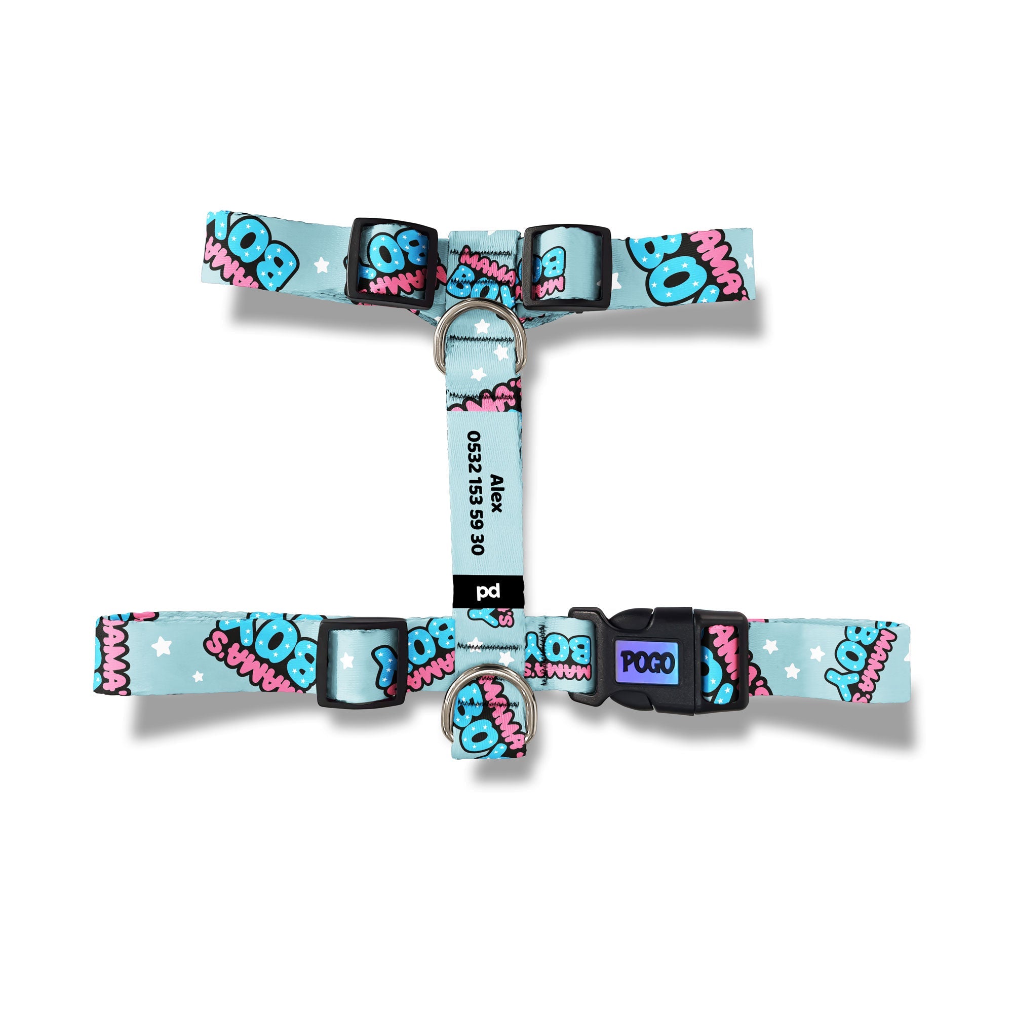 Mama's Boy | Köpek Göğüs Tasması - Evcil hayvanlar için mükemmel bir ürün.