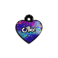Mermaid Hologram Kalp | ID Tag