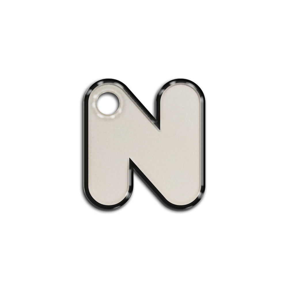 N Harfi Rounded Lumi | İsimlik