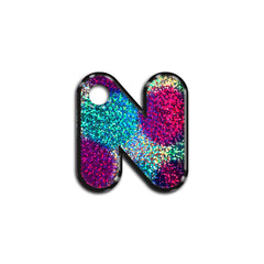 N Harfi Rounded Mermaid | İsimlik