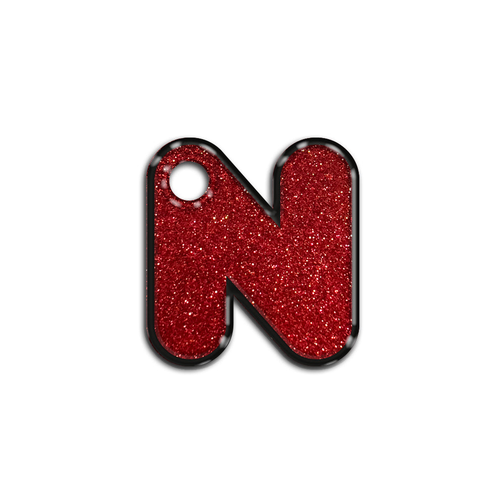N Harfi Rounded Red Holo | ID Tag