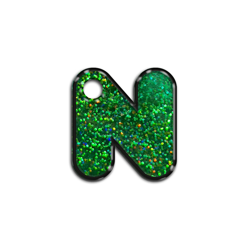 N Harfi Rounded Green Holo | ID Tag