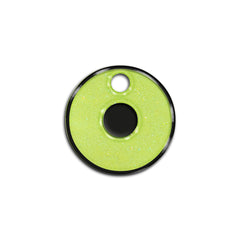 O Harfi Rounded Sarı Glitter | ID Tag