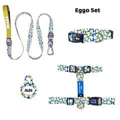Eggo | Tasma ve Künye Seti - Evcil hayvanlar için mükemmel bir ürün.