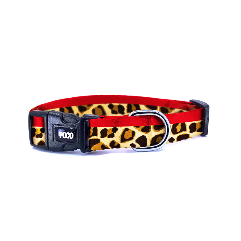 Leopard Kırmızı | Dog Collar