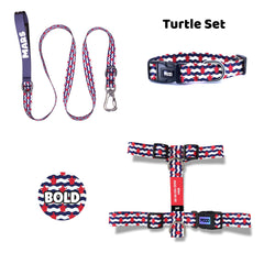 Turtle | Dog Collar Set