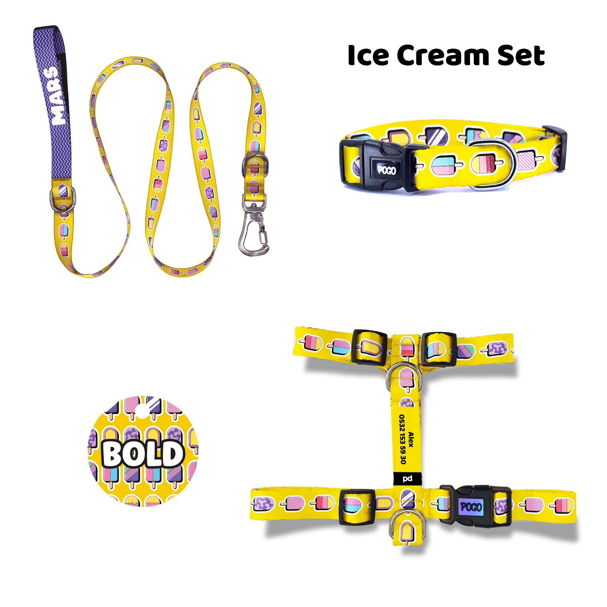 Ice Cream | Tasma ve Künye Seti