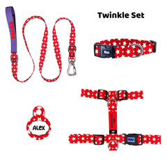 Twinkle | Tasma ve Künye Seti - Evcil hayvanlar için mükemmel bir ürün.