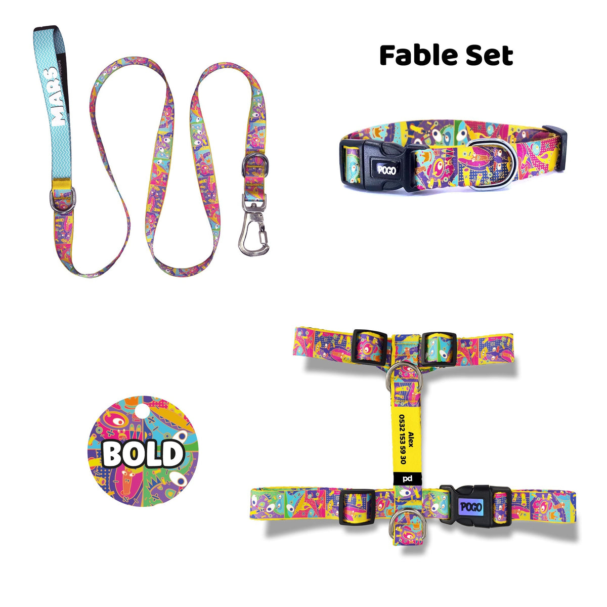 Fable | Tasma ve Künye Seti