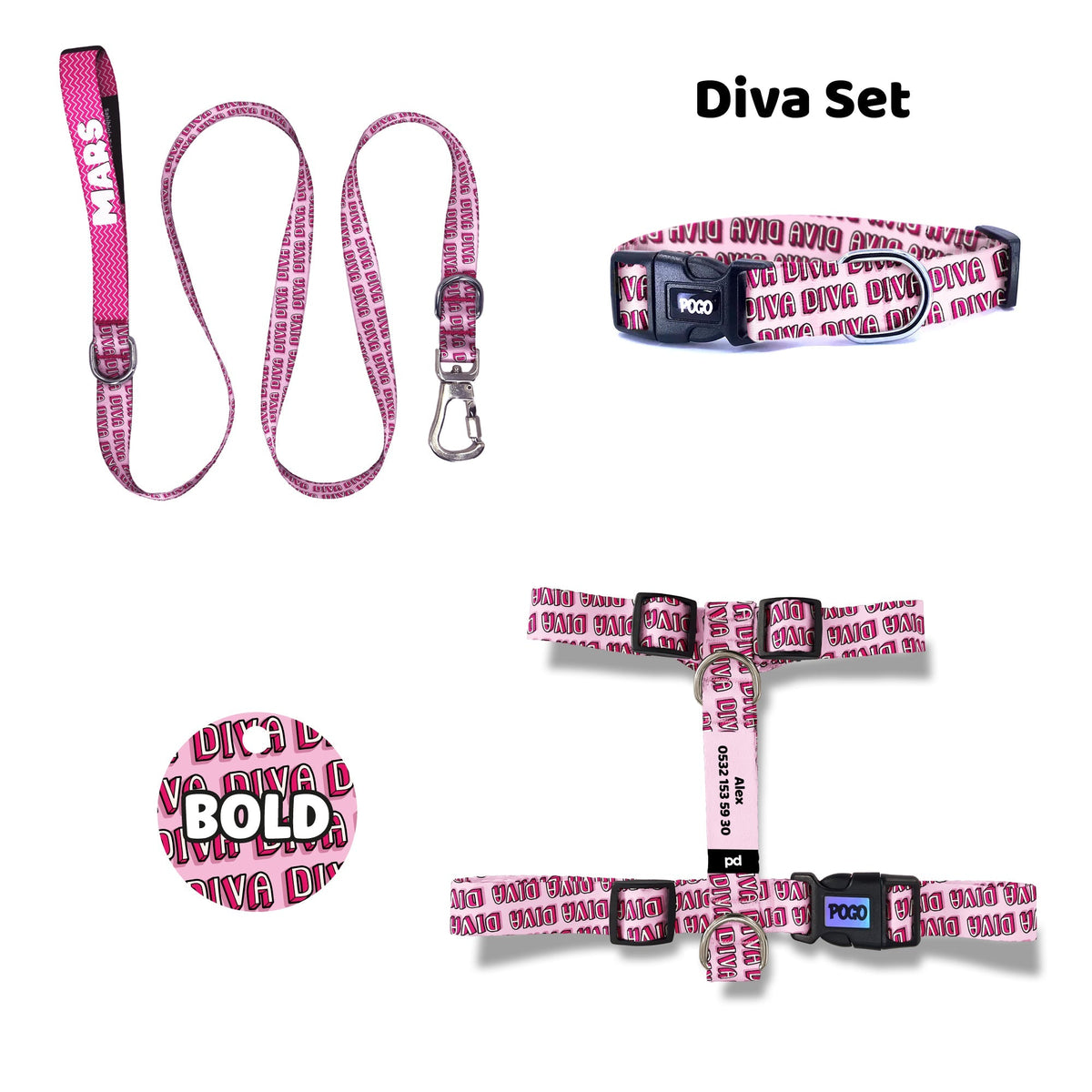 Diva | Tasma ve Künye Seti