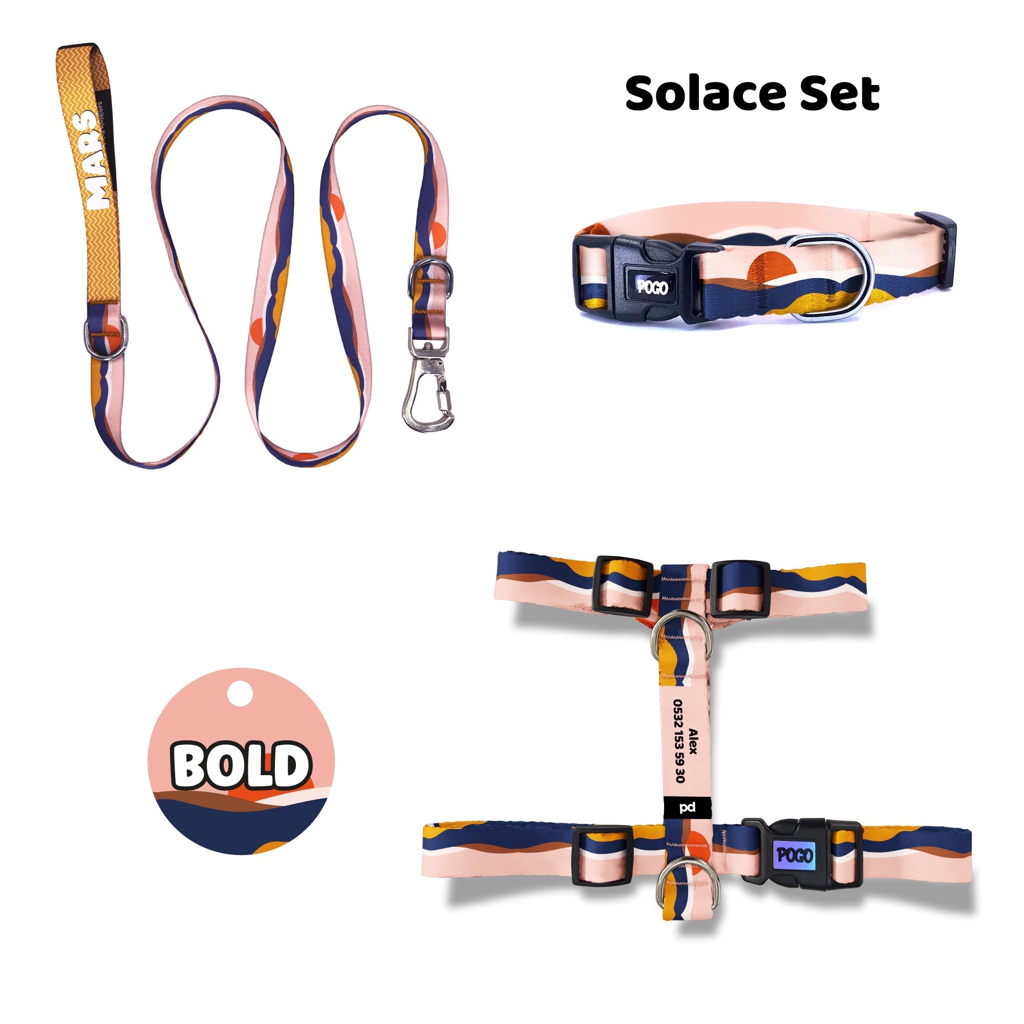 Solace | Dog Collar Set