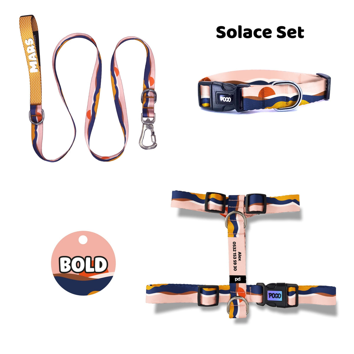 Solace | Dog Collar Set