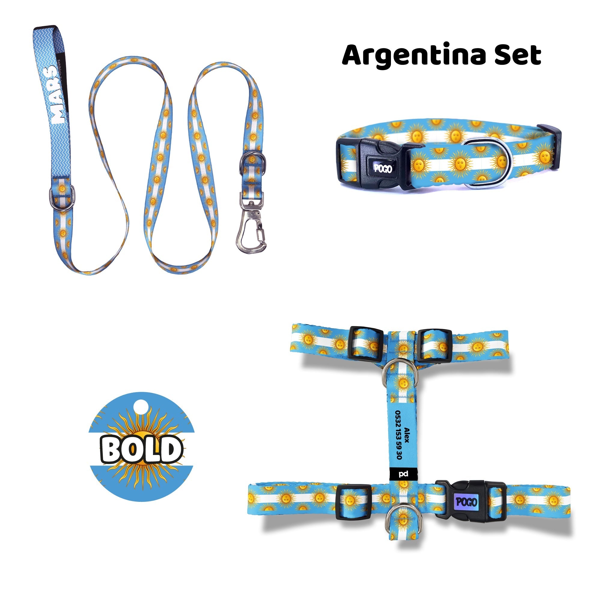 Argentina | Tasma ve Künye Seti