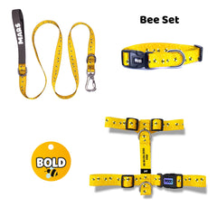 Bee | Dog Collar Set