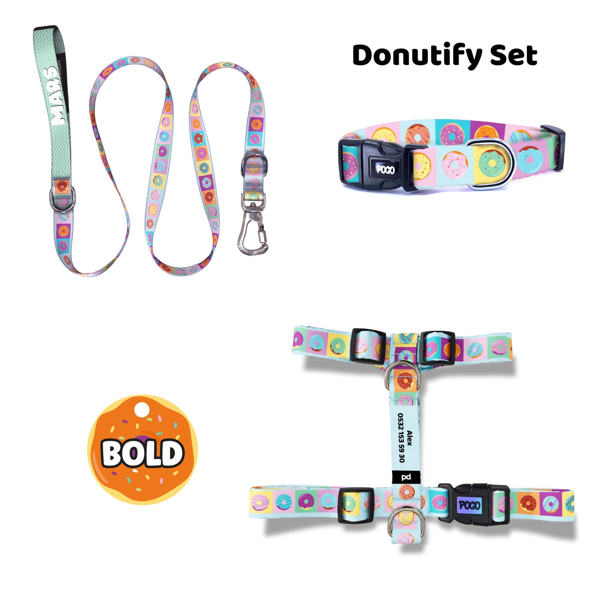 Donutify | Tasma ve Künye Seti