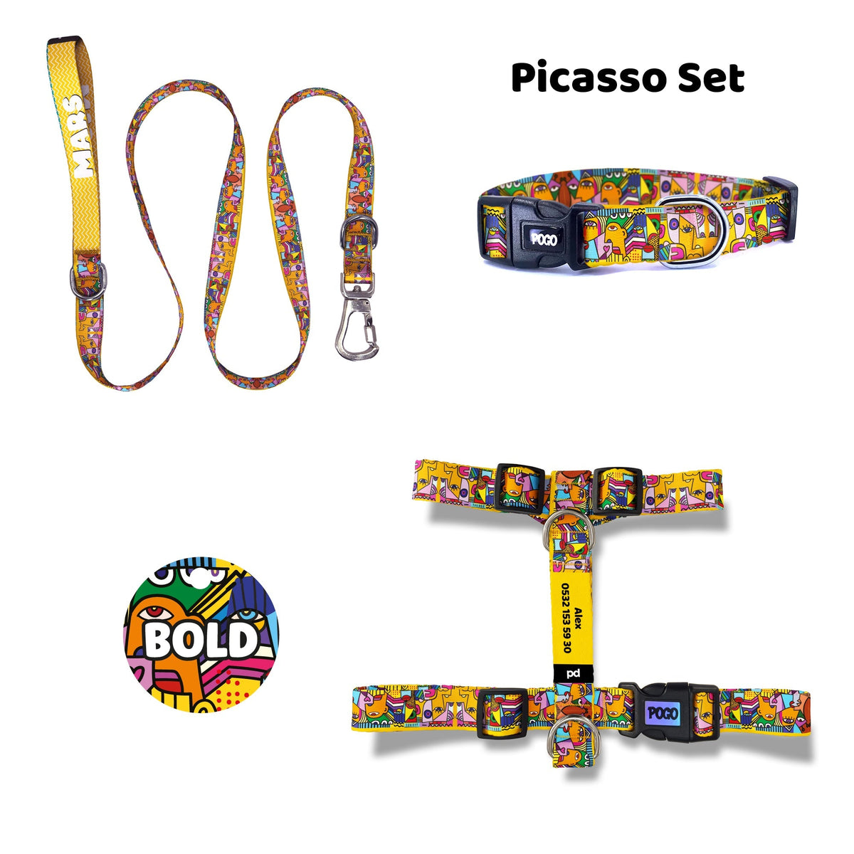 Picasso | Dog Collar Set